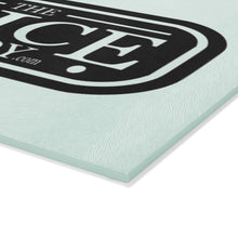Load image into Gallery viewer, Personalized Glass Cutting Board - The Spice Caddy Design
